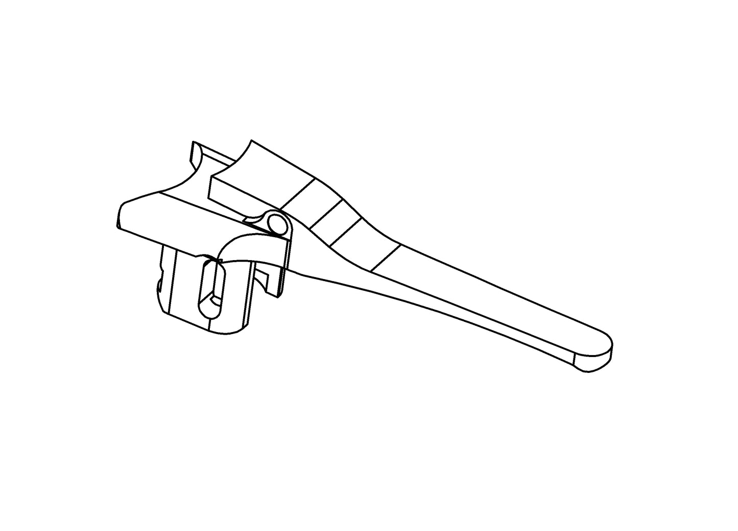 純正部品 クリップAssy【B1-002】ボールペンMechaSEA(メカシー)用 0900